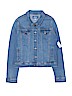 Old Navy 100% Cotton Solid Blue Denim Jacket Size 14 - photo 1