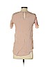 H&M Tan Short Sleeve Blouse Size 4 - photo 2