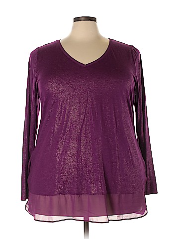 Lane Bryant Long Sleeve Top (view 1)