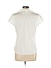 Ann Taylor LOFT White Short Sleeve Blouse Size 12 (petite) - photo 2