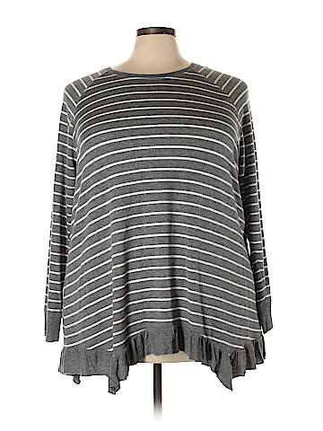 Lane Bryant Long Sleeve Top (view 1)