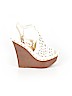 Shoedazzle White Wedges Size 8 1/2 - photo 1