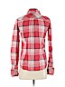 American Eagle Outfitters 100% Cotton Red Long Sleeve Button-Down Shirt Size 4 - photo 2