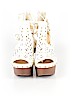 Shoedazzle White Wedges Size 8 1/2 - photo 2