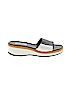 ISAAC 100% Leather Black Sandals Size 9 - photo 1
