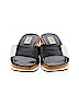 ISAAC 100% Leather Black Sandals Size 9 - photo 2
