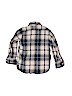 Gap Kids 100% Cotton Blue Long Sleeve Button-Down Shirt Size 4 - 5 - photo 2