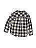 Hanna Andersson 100% Cotton Black Long Sleeve Button-Down Shirt Size 100 cm / US 3-4 - photo 2