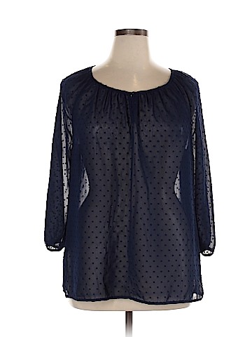 Old Navy 3/4 Sleeve Blouse (view 1)