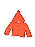Stem 100% Organic Cotton Solid Orange Pullover Hoodie 0-3 MO / 3 MO - photo 1