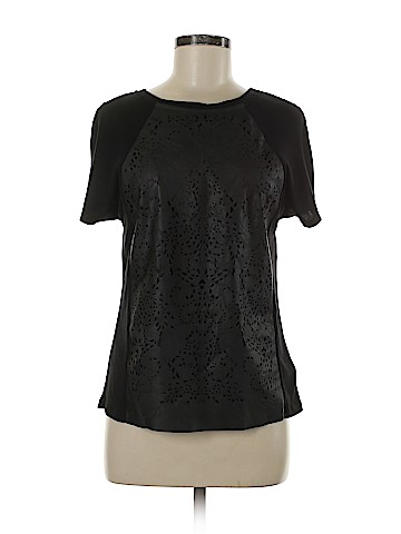 Mossimo Faux Leather Top (view 1)