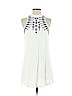 Speechless 100% Rayon Ivory Casual Dress Size S - photo 1