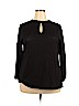 Ann Taylor LOFT Black Long Sleeve Top Size 20 - 22 Plus - photo 1