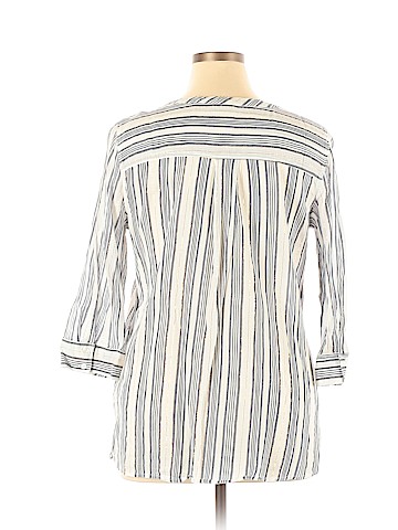 St. John's Bay Long Sleeve Blouse (view 2)