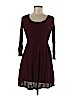 American Eagle Outfitters Burgundy Casual Dress Size M - photo 1