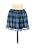 Hollister 100% Polyester Blue Casual Skirt Size M - photo 2