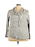 Livi Active Gray Pullover Hoodie Size 22 - 24 - photo 1