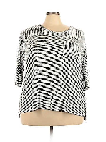 Lane Bryant 3/4 Sleeve Top (view 1)