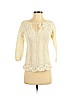 Charlotte Russe 100% Cotton Ivory Pullover Sweater Size XS - photo 1