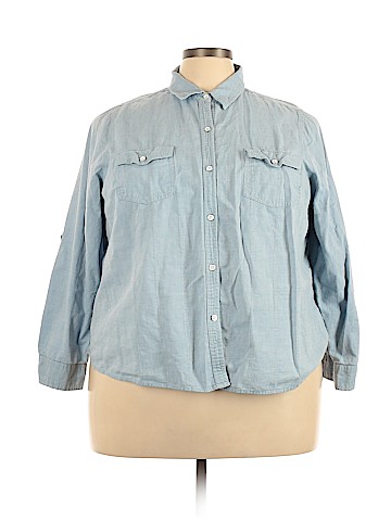SONOMA life + style Long Sleeve Button-Down Shirt (view 1)