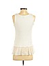 Paper Crane White Sleeveless Blouse Size S - photo 2