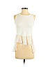 Paper Crane White Sleeveless Blouse Size S - photo 1