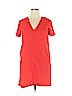 Banana Republic 100% Polyester Red Casual Dress Size 14 (petite) - photo 1