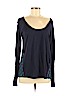 Lucky Brand Blue Long Sleeve Top Size M - photo 1