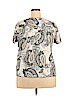 Croft & Barrow Plus 100% Cotton Tan Short Sleeve T-Shirt Size 2X - photo 2