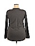 Amaryllis Gray Long Sleeve Top Size XXL - photo 2