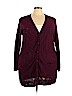 Torrid Burgundy Cardigan Size 4X Plus (4) - photo 1