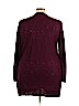 Torrid Burgundy Cardigan Size 4X Plus (4) - photo 2