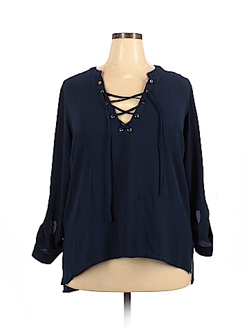 Dna Couture Long Sleeve Blouse (view 1)