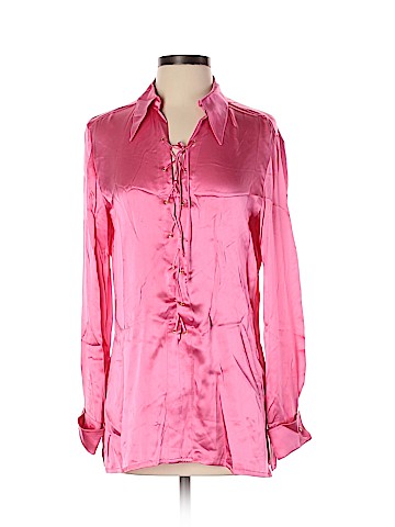 Escada Long Sleeve Silk Top (view 1)