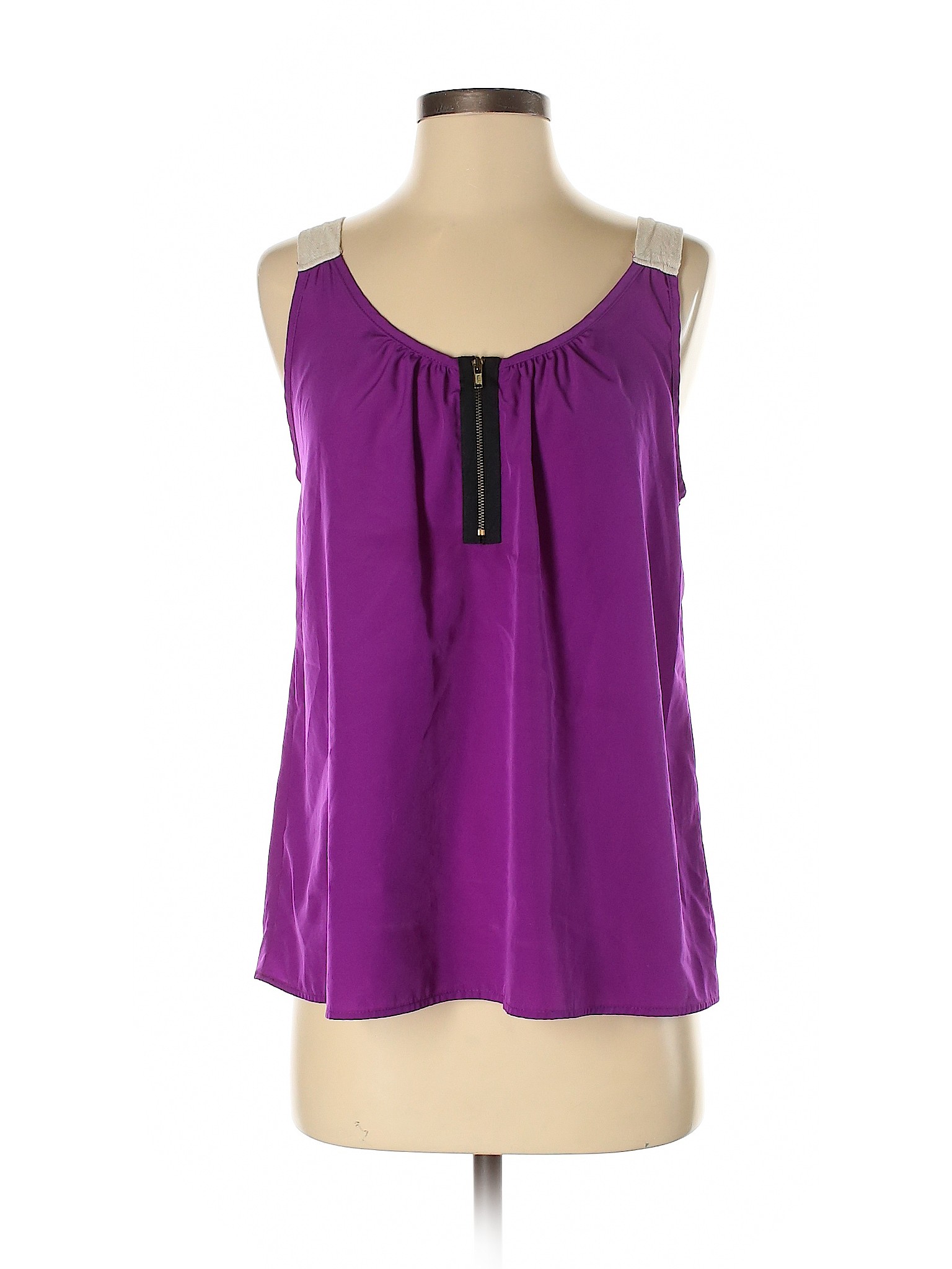 I.ner Women Purple Sleeveless Blouse S | eBay