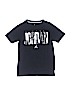 Air Jordan 100% Cotton Black Short Sleeve T-Shirt Size 10 - 12 - photo 1