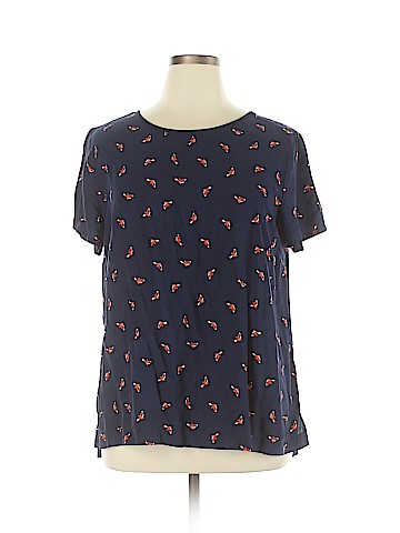 H&M L.O.G.G. Short Sleeve Blouse (view 1)