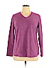 Tek Gear 100% Polyester Purple Pullover Sweater Size XL - photo 1
