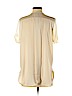 H&M 100% Polyester Ivory Short Sleeve Blouse Size 4 - photo 2