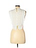 Forever 21 White Sleeveless Blouse Size S - photo 2