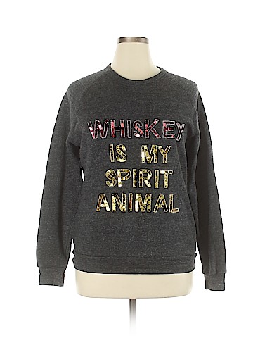 Bow & Drape Sweatshirt (view 1)