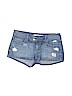 Charlotte Russe 100% Cotton Blue Denim Shorts Size 8 - photo 1