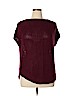 Talbots 100% Linen Burgundy Pullover Sweater Size XL - photo 1