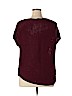 Talbots 100% Linen Burgundy Pullover Sweater Size XL - photo 2