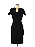 St. John Caviar Black Casual Dress Size 0 - photo 1