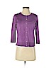 Alfani Purple Silk Cardigan Size S (petite) - photo 1