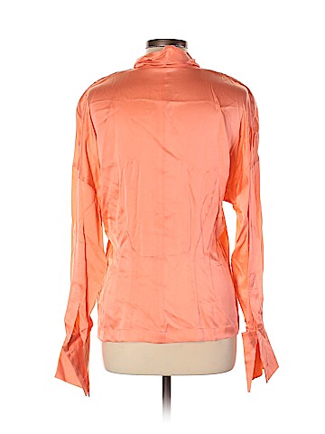 Escada by Margaretha Ley Long Sleeve Silk Top (view 2)
