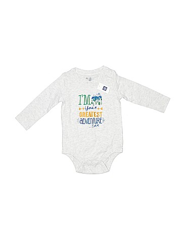 Baby Gap Outlet Long Sleeve Onesie (view 1)
