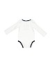 Carter's 100% Cotton White Long Sleeve Onesie 12-18 MO / 18 MO - photo 2