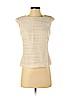 Zara Ivory Short Sleeve Blouse Size S - photo 1